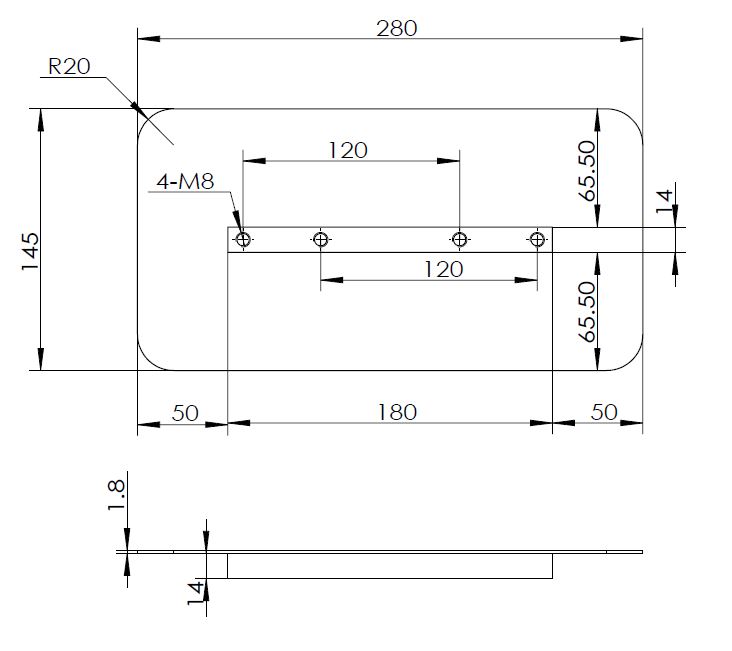 картинка Лопасти для DRD1600L,1600H  (к-т из 4 лопастей)