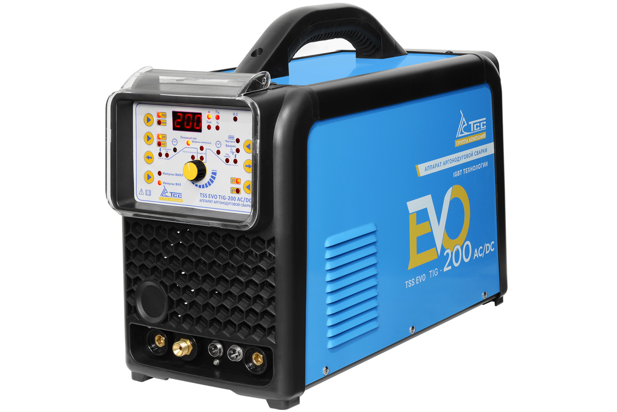 картинка Аппарат аргонодуговой сварки TSS EVO TIG-200 AC/DC