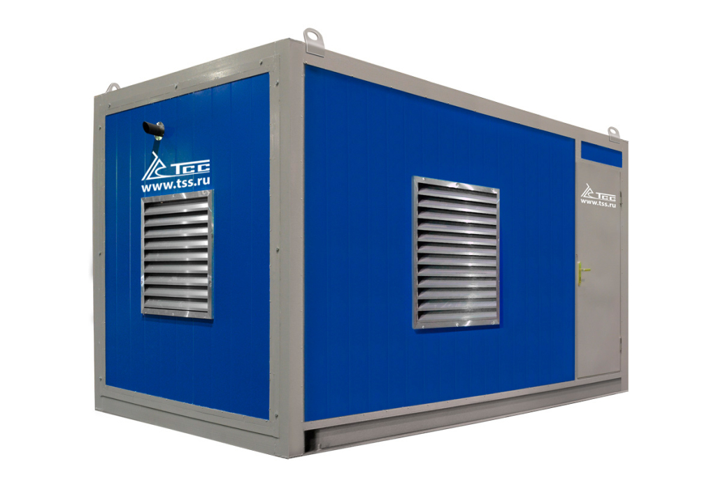 Дизельный генератор ТСС АД-320С-Т400-1РНМ9 в контейнере 054185